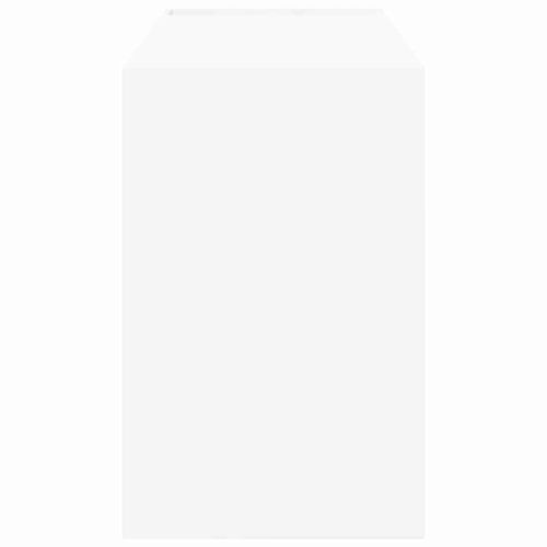 Бюро Бяло 109 x 50 x 78 см Инженерно дърво