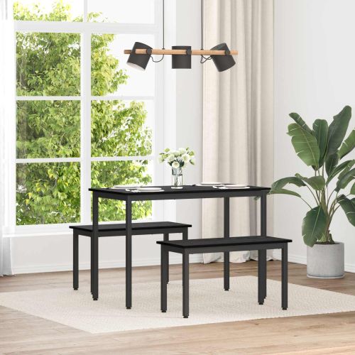 Пейка Черния дъб 80 x 35 x 45 cm Инженерно дърво