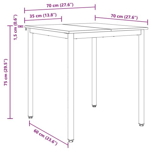Трапезни маси МЕТАЛ