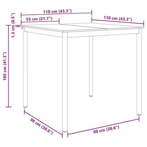 Трапезни маси Инженерно дърво