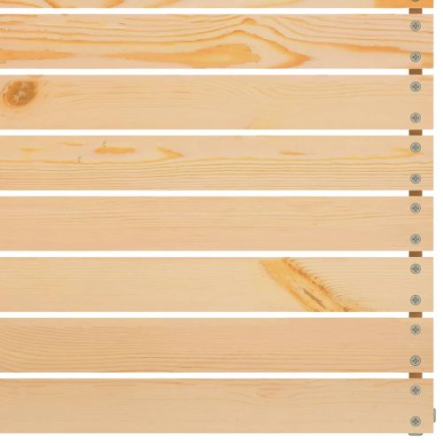 Градински лаундж комплект, 6 части, бор масив