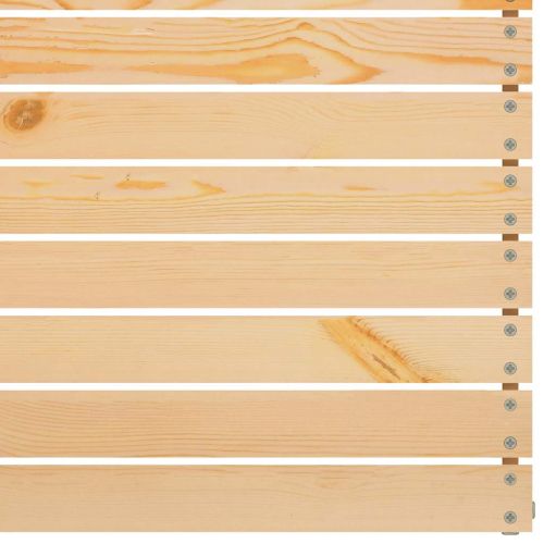 Градински ъглови дивани 2 бр борово дърво масив