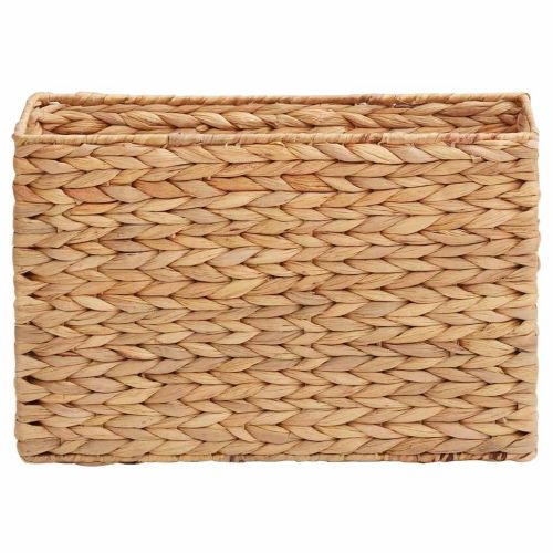 Магазински кошници 2 pcs Естествен 39 x 14 x 25 см