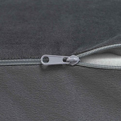 Възглавничка за крака Едноцветен Сив