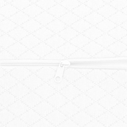 Постелка за крака Едноцветен Бяло