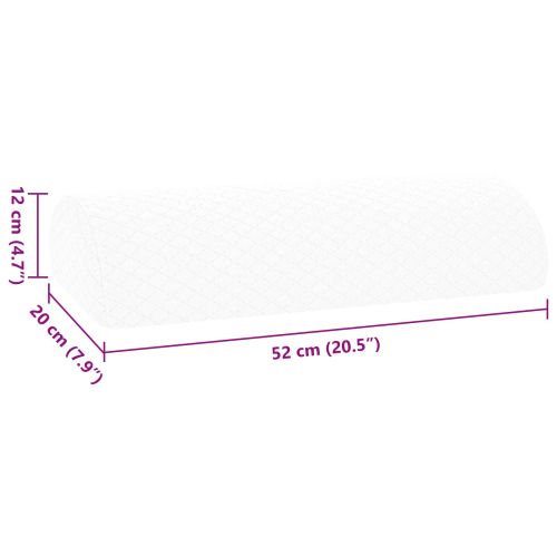 Постелка за крака Едноцветен Бяло