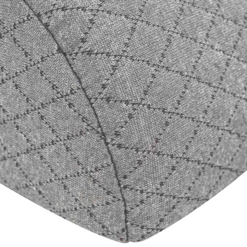 Постелка за крака Геометричен Сив