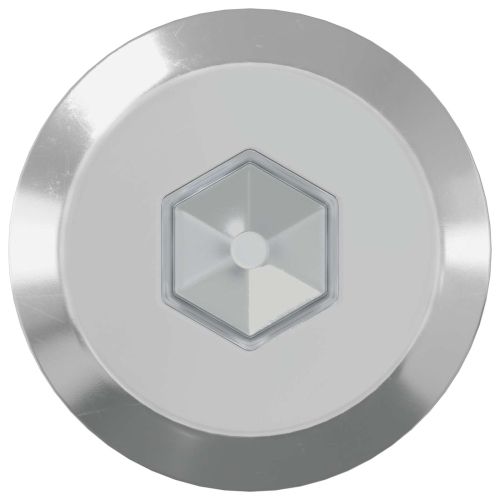 Винтове за мебели 2 pcs Сребрист M6 x 73 mm Стомана