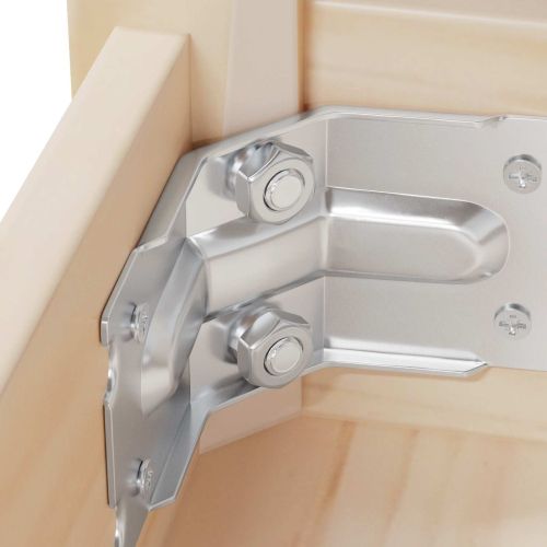 Шестоъгълни гайки 2 pcs Сребрист m8 Желязо