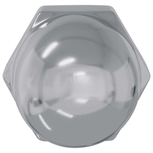 Железни гайки 2 pcs Сребрист M8 x 10 mm Стомана