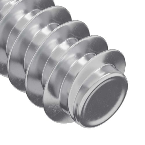 Винт 2 pcs Сребрист M6 x 12 мм Желязо