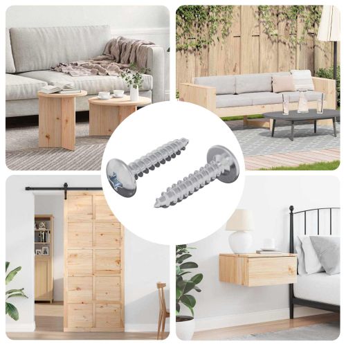 Самонарезен гвоздей 2 pcs Цинковано 4 x 20 мм Стомана