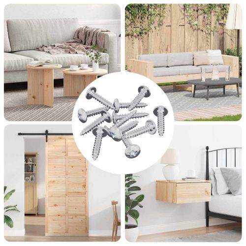 Самонарезен гвоздей 12 pcs Цинковано 4 x 20 мм Стомана