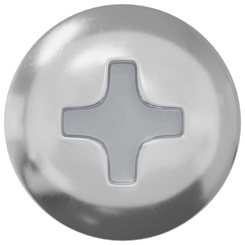 Дървени винтове 2 pcs Сребрист M4 x 25 мм Стомана