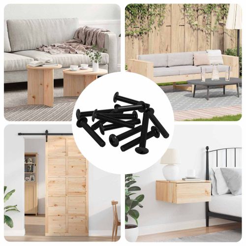 Винт 2647 pcs Сребрист 5 x 30 мм Желязо