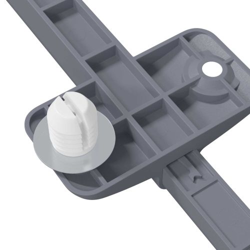 Мек близак 12 pcs Сив 125 x 47 x 15 мм ПП