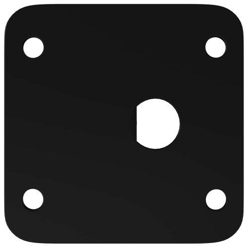 Стативни крака 12 pcs Черно 40 x 40 x 100 мм Желязо