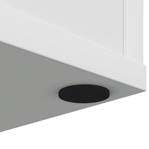 Подложки за крака на мебел 2 pcs Черно Ø 30 x 2 мм EVA