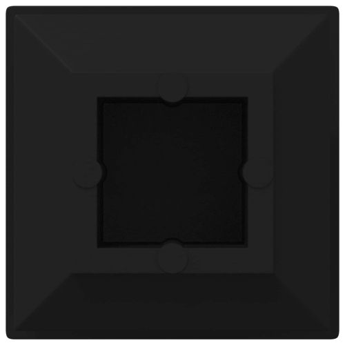 Крайни капачки 12 pcs Черно 15 x 15 x 15 мм ПП