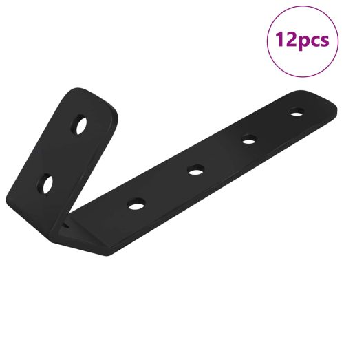 Куки 12 pcs Черно M5 x 110 мм Желязо