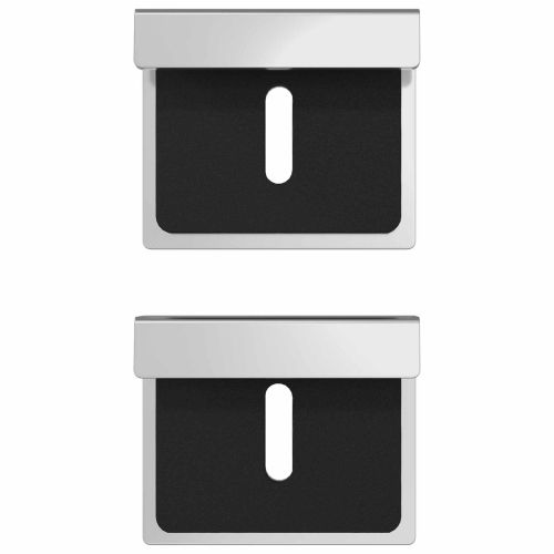 Държач за огледала 2 pcs Никел 35 x 30 x 8,3 мм Стомана