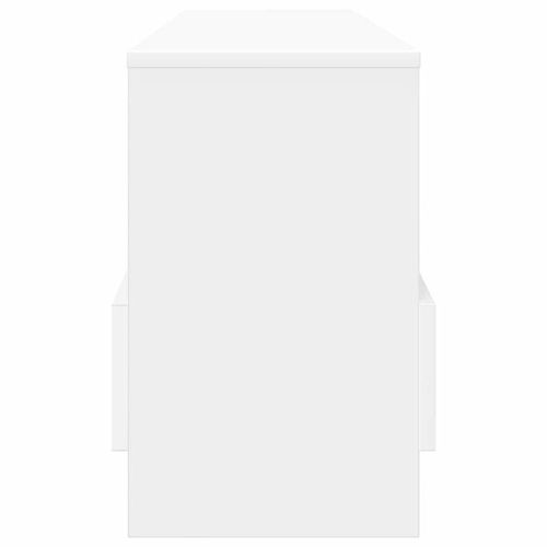 Етажерка за списания Бяло 102 x 30 x 45 см