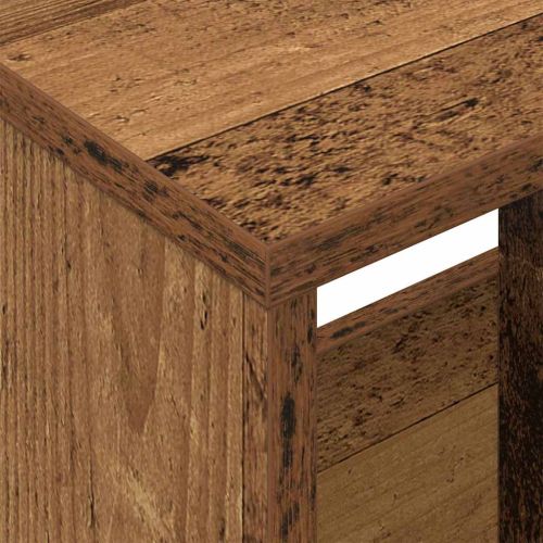 Етажерка за списания Старо дърво 102 x 30 x 45 см