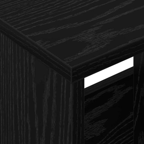 Етажерка за списания 2 pcs Черния дъб 35 x 30 x 45 см