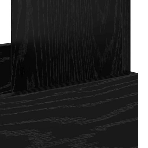 Етажерка за списания 2 pcs Черния дъб 35 x 30 x 45 см