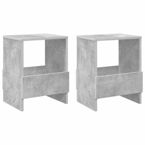 Етажерка за списания 2 pcs Циментено сиво 35 x 30 x 45 см