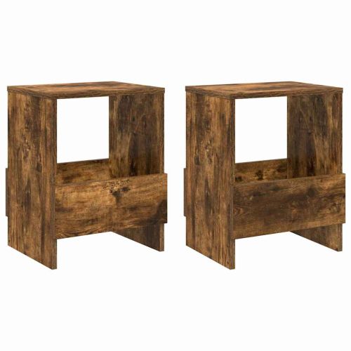 Етажерка за списания 2 pcs Димян дъб 35 x 30 x 45 см