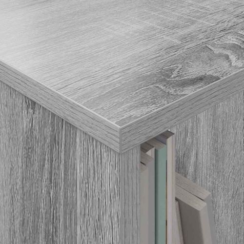 Етажерка за списания Сив Сонома 35 x 30 x 45 см