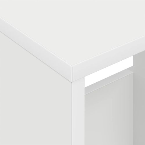 Етажерка за списания Бяло 68,5 x 30 x 45 см