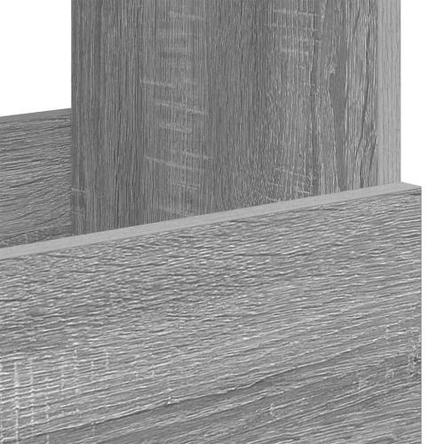 Етажерка за списания Сив Сонома 68,5 x 30 x 45 см