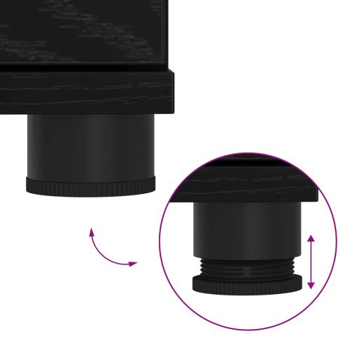 Пейка за коридор с възглавница Черния дъб 60 x 38 x 46 см