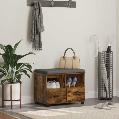 Пейка за коридор с възглавница Димян дъб 60 x 38 x 46 см