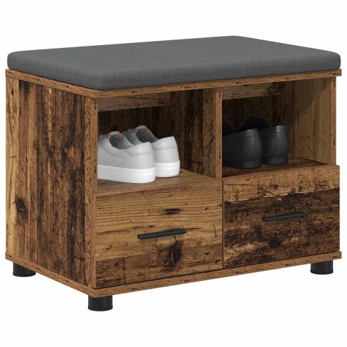 Пейка за коридор с възглавница Старо дърво 60 x 38 x 46 см