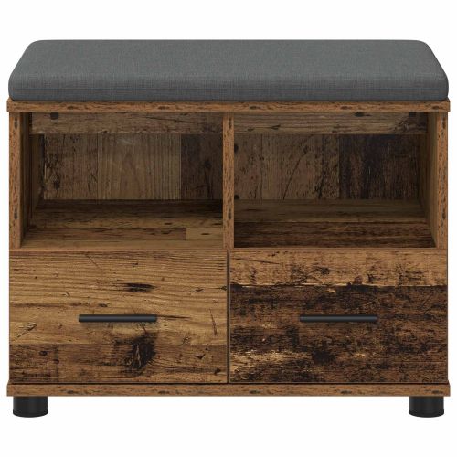 Пейка за коридор с възглавница Старо дърво 60 x 38 x 46 см