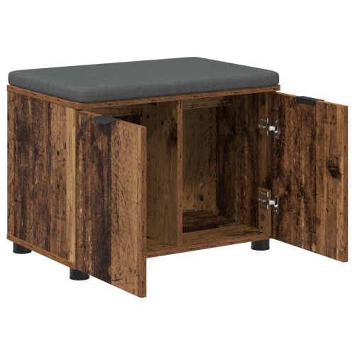 Пейка за коридор с възглавница Старо дърво 60 x 38 x 46 см