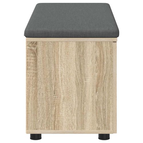 Пейка за коридор с възглавница Сонома дъб 100 x 38 x 46 см