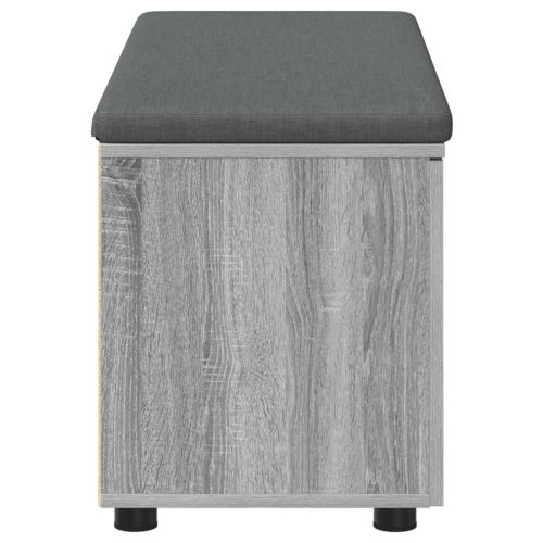 Пейка за коридор с възглавница Сив Сонома 100 x 38 x 46 см