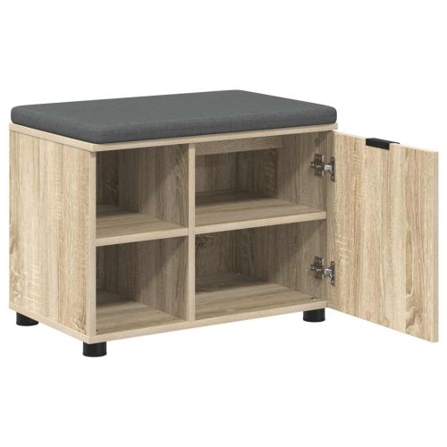 Пейка за коридор с възглавница Сонома дъб 60 x 38 x 46 см