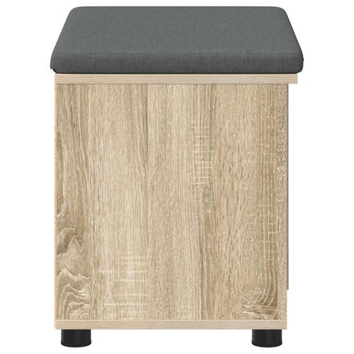 Пейка за коридор с възглавница Сонома дъб 60 x 38 x 46 см