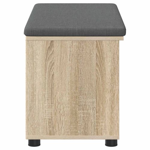 Пейка за коридор с възглавница Сонома дъб 80 x 38 x 46 см