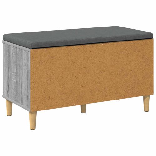 Пейка за коридор с възглавница Сив Сонома 60 x 38 x 46 см