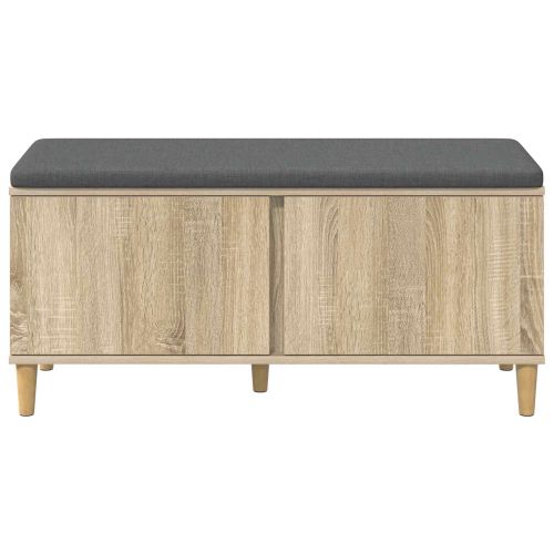 Пейка за коридор с възглавница Сонома дъб 60 x 38 x 46 см