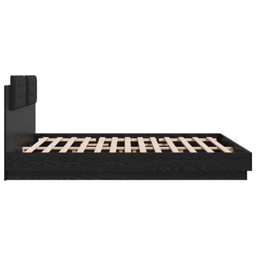 Леглова рамка с табла Черния дъб 180 x 200 cm Инженерно дърво