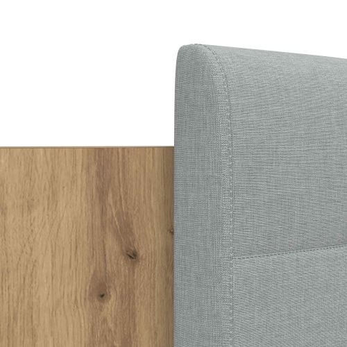 Леглова рамка с табла Дъб 160 x 200 cm Инженерно дърво