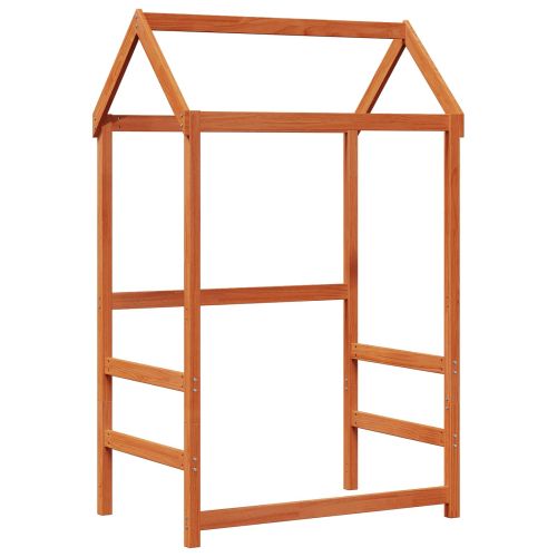 Комплект легло за деня 3 pcs Кафяво с восъчно покритие