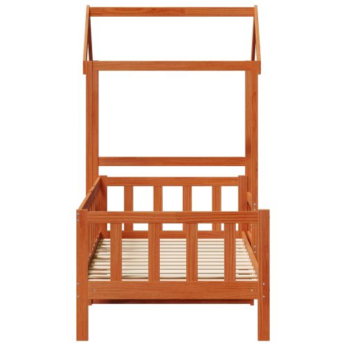 Комплект легло за деня 2 pcs Кафяво с восъчно покритие